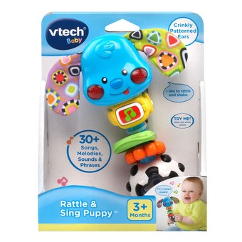 VTech Rattle & Waggle Learning Pup,Multicolor 