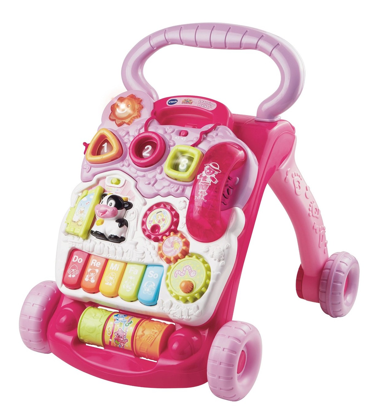 vtech sit to stand activity walker pink