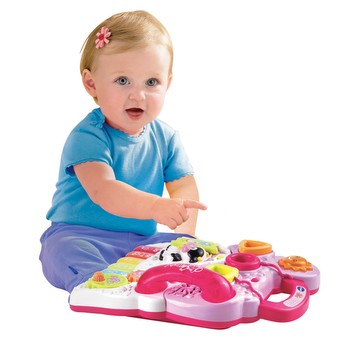 vtech sit to stand pink