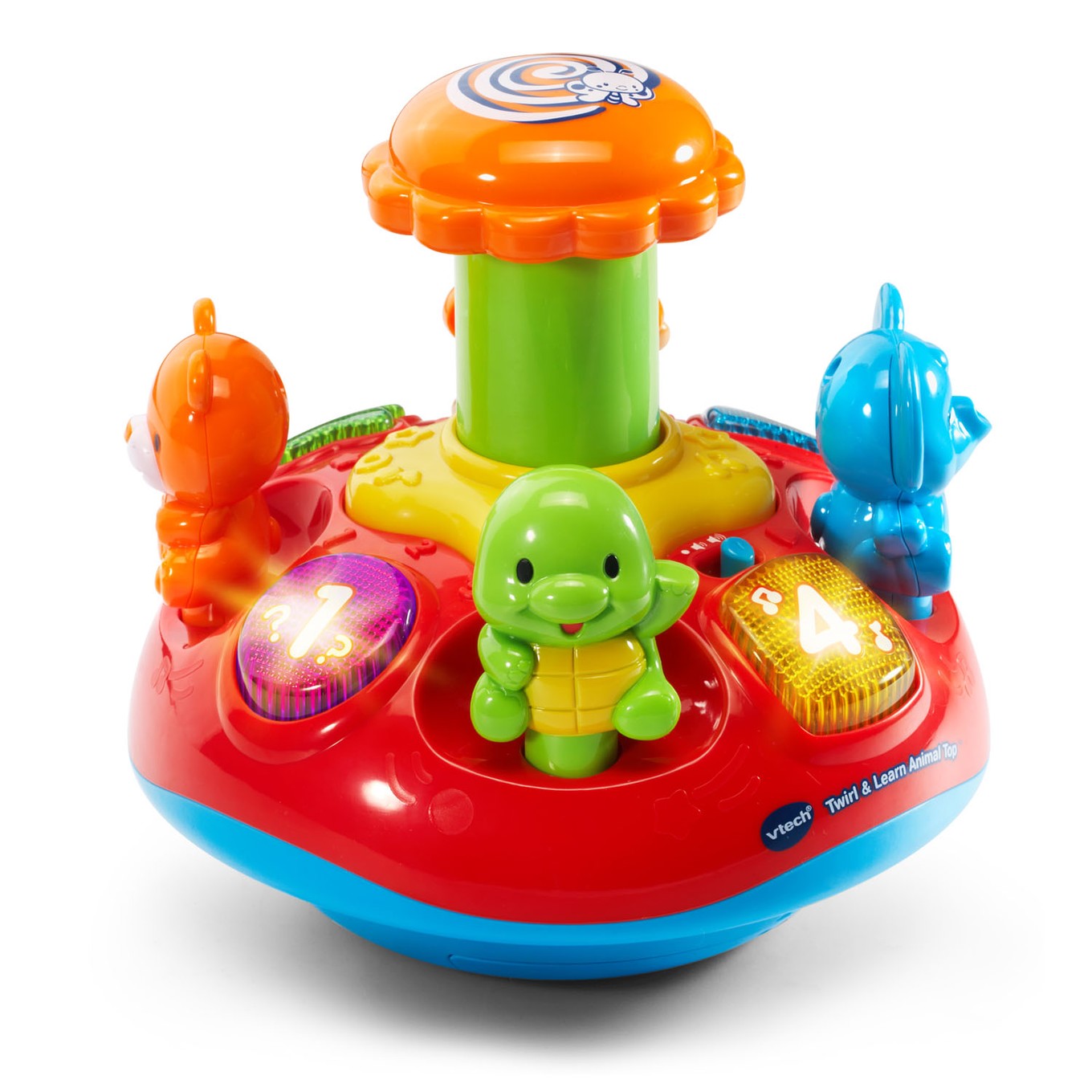 VTech Spin 'n Learn Top Sea Life Toy Animals Carousel 8 X8 Fun for sale online
