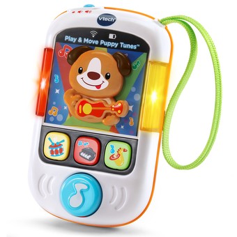 Preschool Toy Vtech Baby Shake & Move Puppy 10 Melodies 2 sing-along songs 