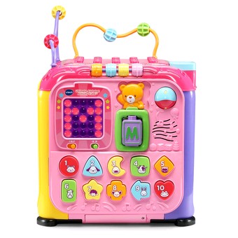 vtech learning cube pink