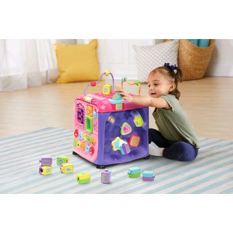 vtech learning cube pink