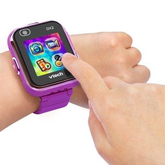 vtech kidizoom smartwatch dx2 special edition floral birds with bonus vivid violet wristband