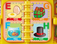 vtech alphabet train age range