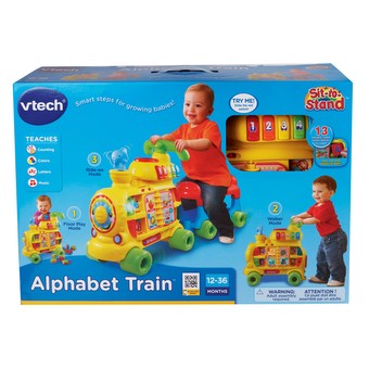 vtech sit to stand train pink