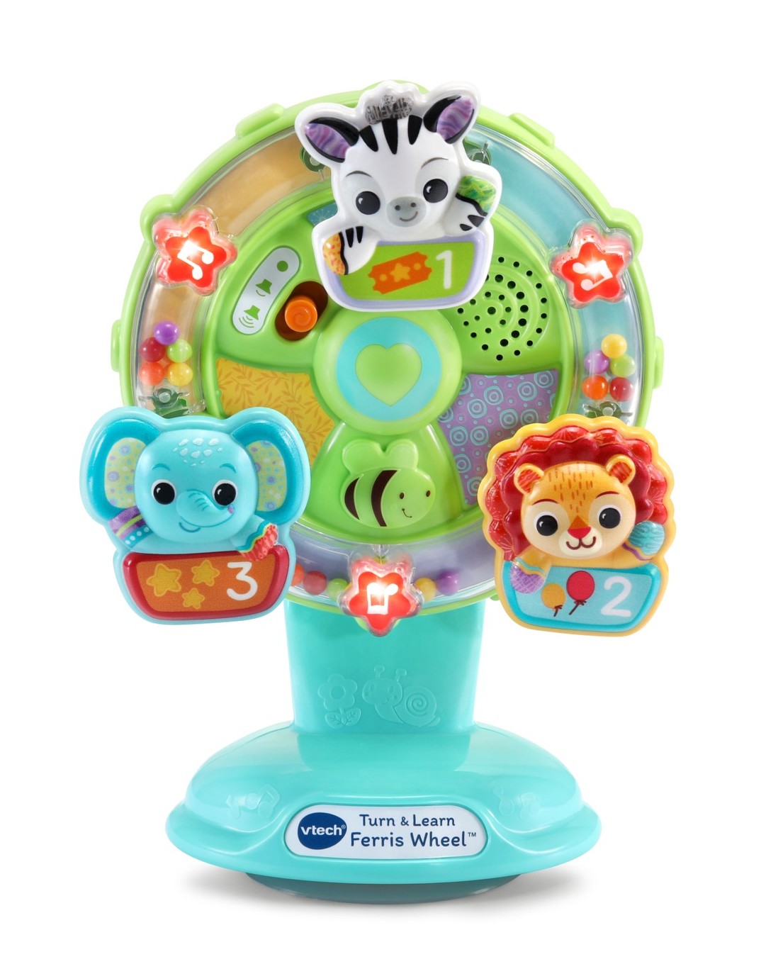 VTech® Turn & Learn Ferris Wheel™ Interactive Baby Toy With Suction Cup