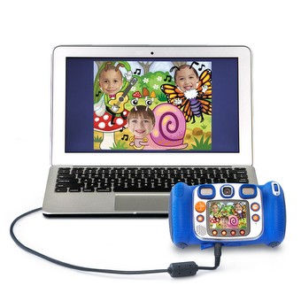 Kidizoom Duo FX azul, Cámara de fotos infantil para niños  - VTech