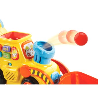 vtech push & pop bulldozer toy