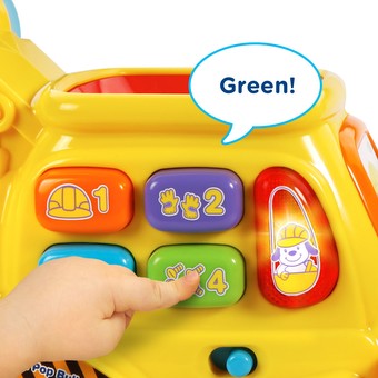 VTech Pop-a-Balls Push & Pop Bulldozer for sale online 80-506000 