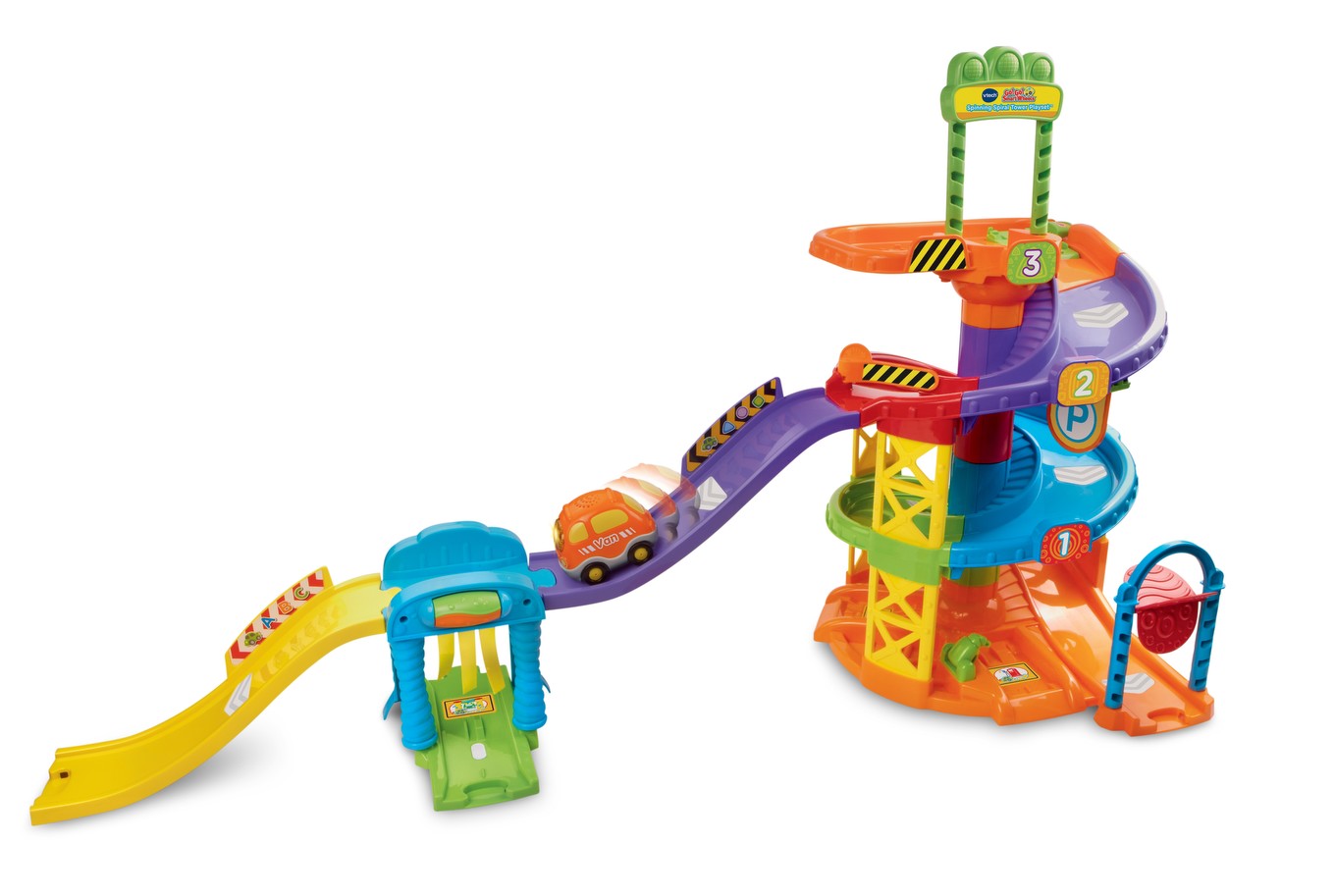 Track Details about   Vtech Go!Go Smart Wheels Spinning Spiral Tower Playset Replacement Part 