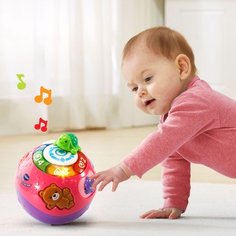 vtech wiggle & crawl ball toy
