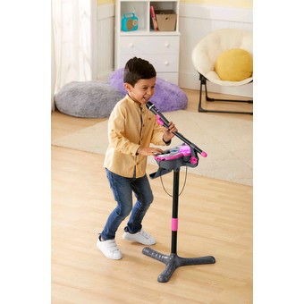 VTech Kidi Super Star Karaoké Et DJ Mixer - Microphone Enfant Avec Effets Lumineux Et Musicaux
