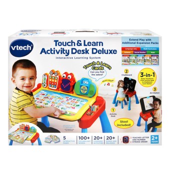 Frustration Free Packaging VTech Touch and Learn Activity Desk Deluxe 