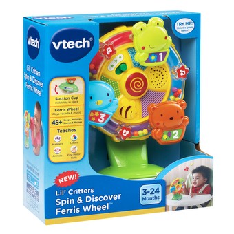 vtech lil critters spin & discover ferris wheel