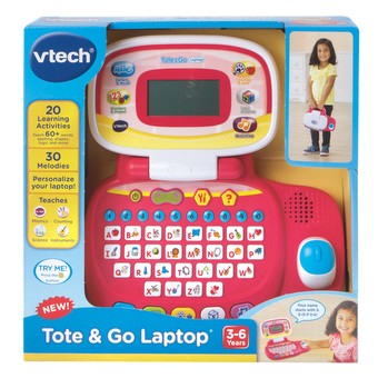 ヴイテック VTech Tote and Go Laptop, Orange : VTech Tote and Go Laptop, Orange