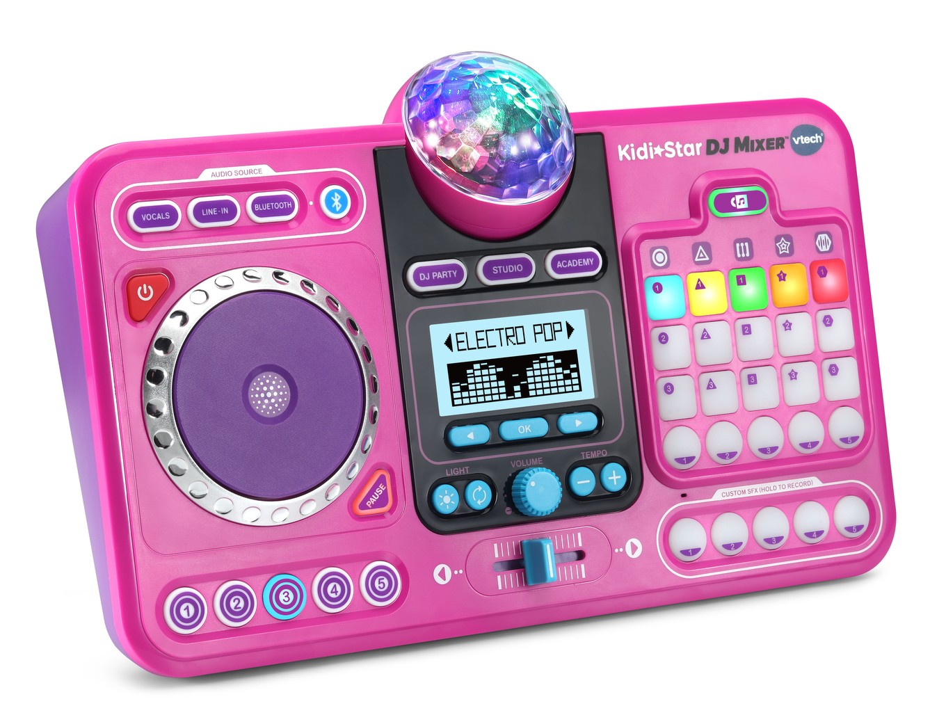 Vtech 10 in 1 Kidi DJ Mix Kids Music Toy with Lights DJ Mixer