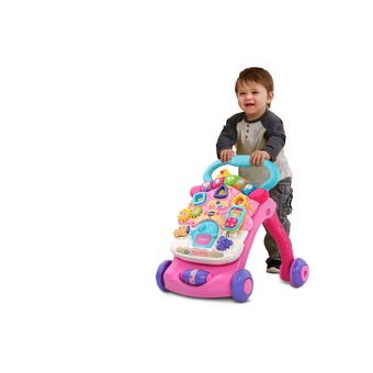 vtech stroll and discover activity walker pink