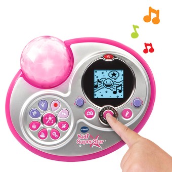 VTECH - Kidi superstar lightshow rose - Dès 6 ans - Super U, Hyper