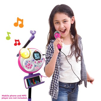 Vtech Kidi Super Star DJ Microphone and Stand