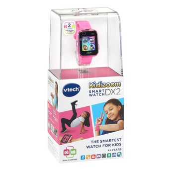 VTECH-KIDIZOOM SMARTWATCH MAX-2EN1-ROSE+5ANS –