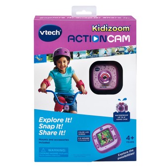 vtech kidizoom action cam purple