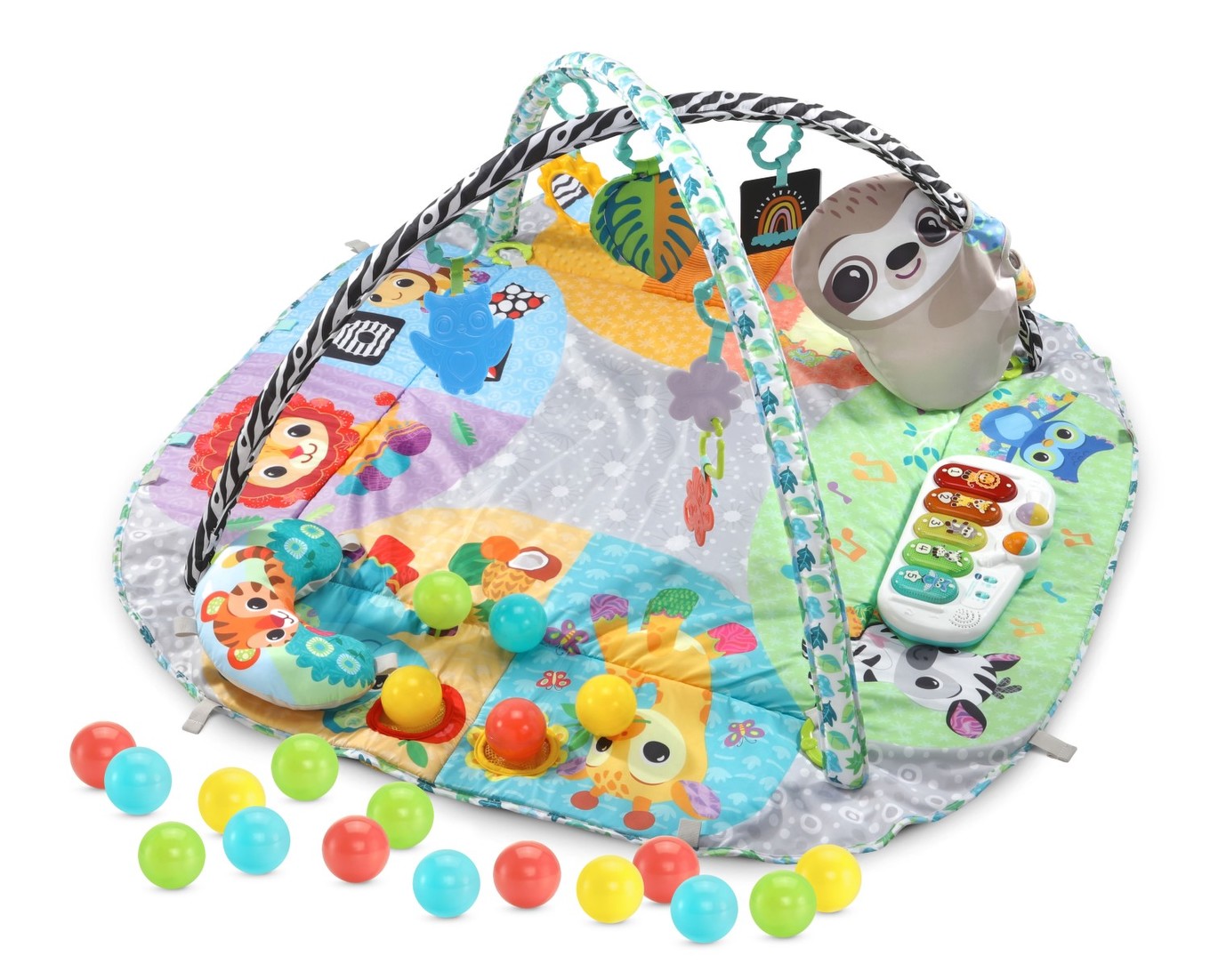 VTech® 7-in-1 Senses & Stages Developmental Gym™ Ball Pit & 20 Balls