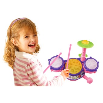 vtech kidibeats drum set pink
