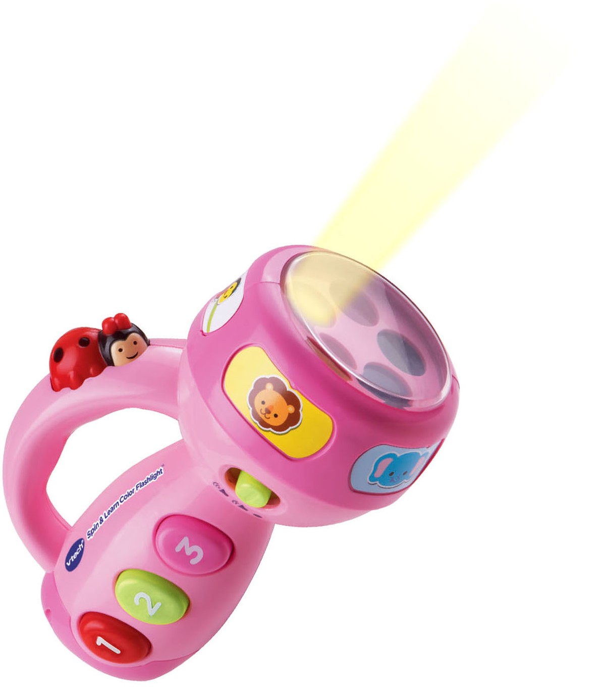 VTech Touch and Swipe Baby Phone With 12 Pretend Apps, Pink 