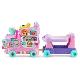 VTech® 4-in-1 Learning Letters Train™ Sit-to-Stand Walker & Ride