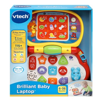vtech baby brilliant laptop
