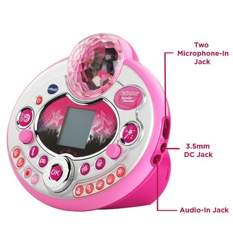 VTech Kidi Star Music Magic Microphone - Pink