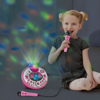 VTech Microphone Toy Microphone, Karaoke Microphone 18 different