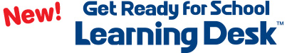 New! Get Ready for School Learning Desk