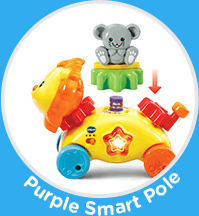 Purple Smart Pole