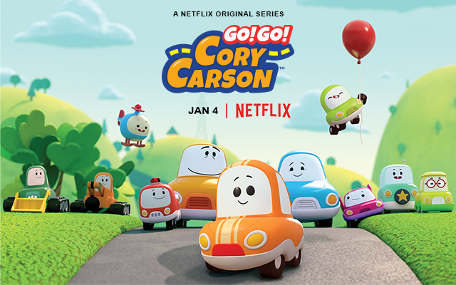 A Netflix original series. Go! Go! Cory Carson. January 4