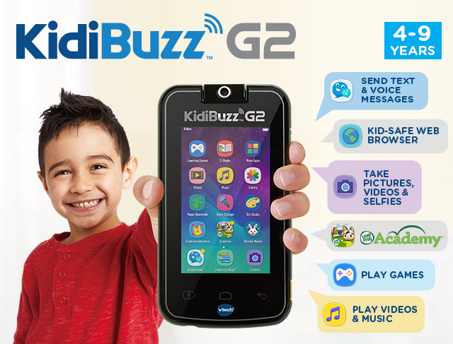 KidiBuzz G2 is a hand held smart device for kids VTech KidiBuzz G2 is a hand held smart device for kids VTech
