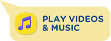 play videos & musics