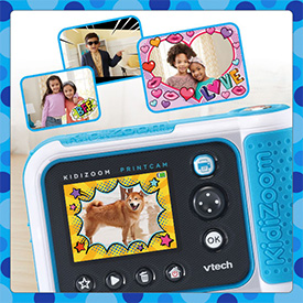 VTech - KidiZoom Print Cam Rouge - VTech