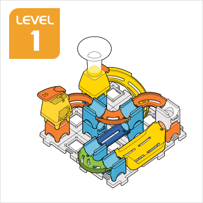 Marble Rush Discovery Starter Set Build 4, Level 1