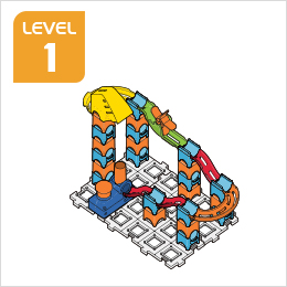 Marble Rush Launchpad Set Build 2, Level 1