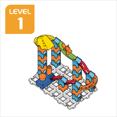 Marble Rush Launchpad Set Build 2, Level 1