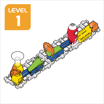 Marble Rush Launchpad Set Build 3, Level 1