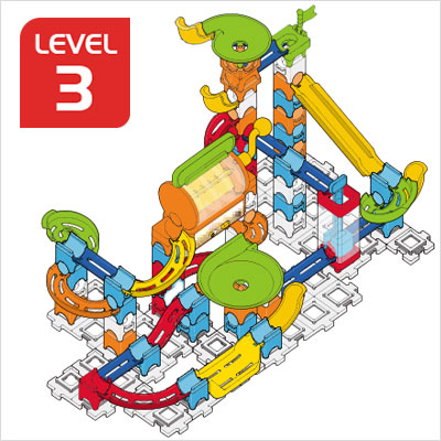 Marble Rush Corkscrew Rush Set Build 9, Level 3