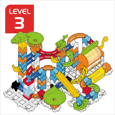 Marble Rush Corkscrew Rush Set Build 10, Level 3