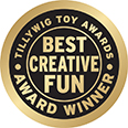 TILLYWIG TOY AWARDS BEST CREATIVE FUN AWARD WINNER