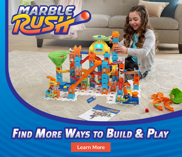 Marble Rush! Find more ways to build & play