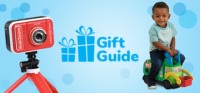Gift Guide. Sort & Recycle Ride On Truck. KidiZoom Creator Cam. 4 in 1 Learning Letters Train. Stroll & Discover Activity Walker.