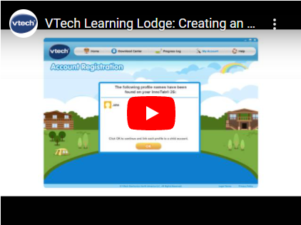 VTech Learning Lodge: Creating an Account and Registering