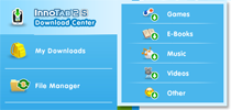 navigation menu of the VTech® toy home page